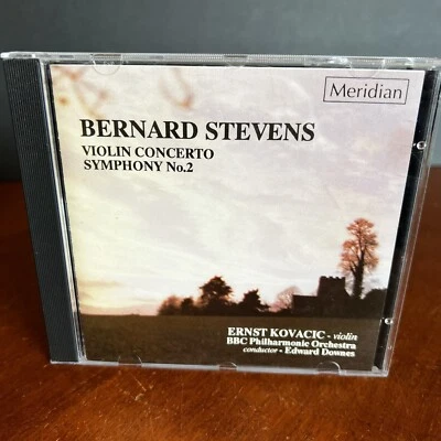 Bernard Stevens CD Violin Concerto Symphony No. 2 Ernst Kovacic BBC Orchestra - Image 1 of 4