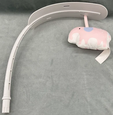 Ingenuity 3 in 1 Pink Burst Bouncer Seat & Rocker Replacement Mobile Elephant - Image 1 of 3