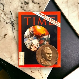 TIME MAGAZINE To Heal a Nation January 24, 1969  - Picture 1 of 10