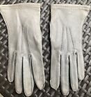 Womens Deerskin Leather Gloves Grey Size 7