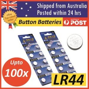LR44 Batteries Genuine AG13 A76 675 1166A L1154 Alkaline Button Battery 1.5V - Picture 1 of 3