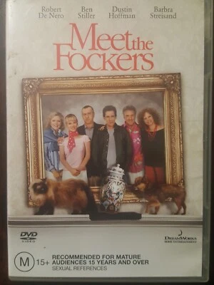 Meet The Fockers  Comedy   DVD   Region 4 Ben Stiller Dustin Hoffman   FREE POST - image 1 of 3