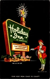 Vintage postcard - HOLIDAY INN OF SANTA FE NEW MEXICO unposted - Picture 1 of 2