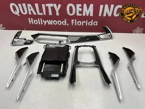 BMW X5 G05 2019-2023 tablero consola central puertas interior fibra de carbono molduras OEM - Imagen 1 de 24