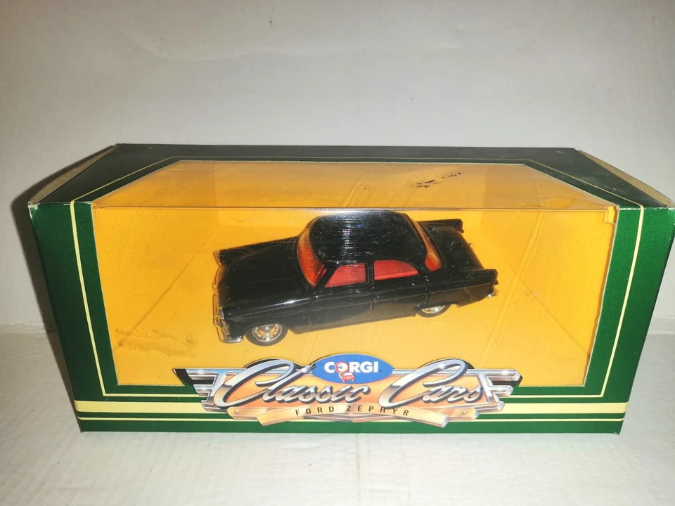 FORD ZEPHYR NERO REF.D710 CORGI SCALA 1/43 - Immagine 1 di 1