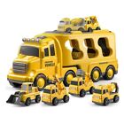 2X(5-in-1 Construction Truck Toys Friction  Vehicle Car Toy for Toddlers2796