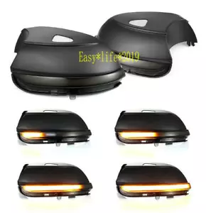 Passat B7 CC Jetta MK6 Beetle Scirocc LED Side Wing Dynamic Turn Signal Light - Foto 1 di 3