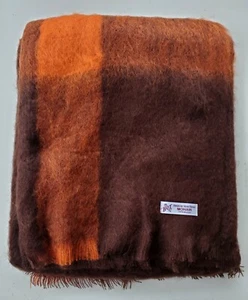 Brun de Vian-Tiran Frankreich 100% Mohair Marseille Überwurf - Neu Ret. 450 $ - Bild 1 von 5