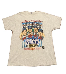 Vintage Los Angeles Dodgers Rookies Of The Year T-Shirt Gr. XL Hideo Piazza 90s - Bild 1 von 10