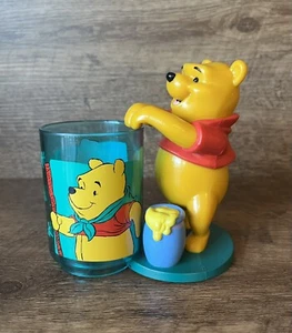 VTG Winnie the Pooh Tumbler With Figure Holder Character Cup Disney Zak Designs - Picture 1 of 8