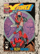 X-Force # 2 NM 1st Print Marvel Comic Book 2nd Deadpool Appearance Cable KEY SF1