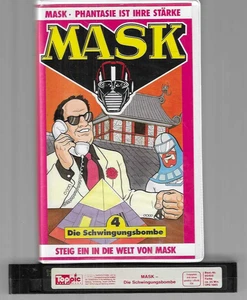 MASK  #4  Die Schwingungsbombe    VHS Rarität - Imagen 1 de 2