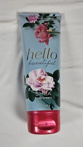 Bath & Body Works HELLO BEAUTIFUL Ultra Shea Body Cream Moisture 8 oz/226g New - Picture 1 of 2