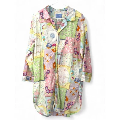 Camisola pijama NICK & NORA calendário P/M meses de férias MUITO RARA - Imagem 1 de 4