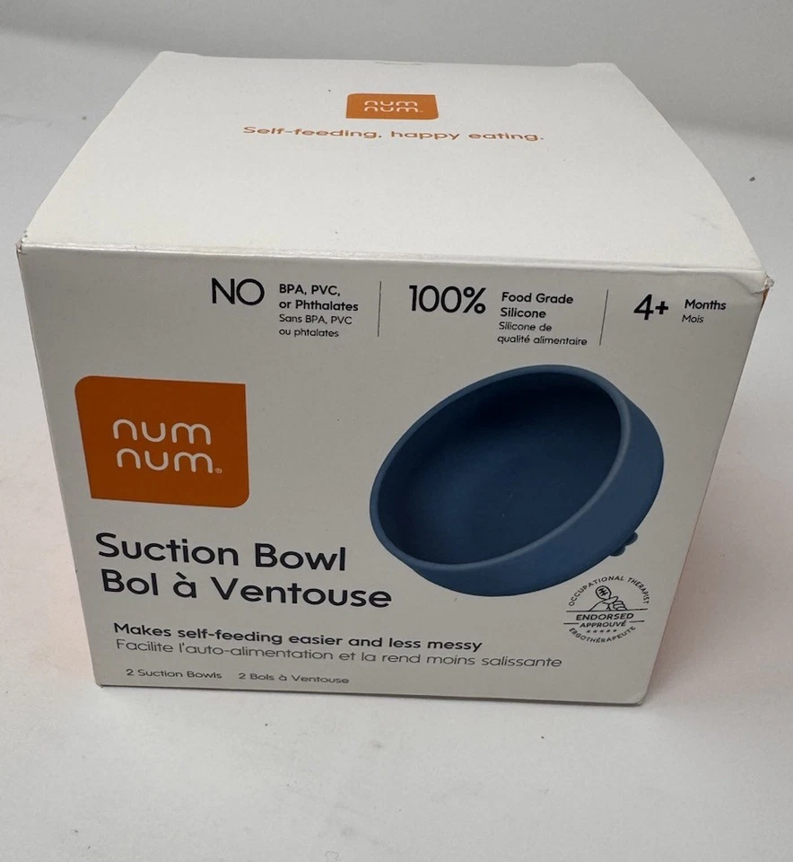 Juego de 2 ventosas NumNum (azul) Foto 1 de 1