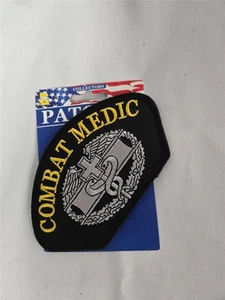 .= Eagle Emblems Wearable Iron-On Patches Combat Medic Patch PM1360 NEW - Picture 1 of 2
