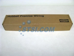 Panel de conexión Hubbell P6E48U NextSpeed 6 48 puertos negro Cat6, nuevo ~ STSI - Imagen 1 de 6
