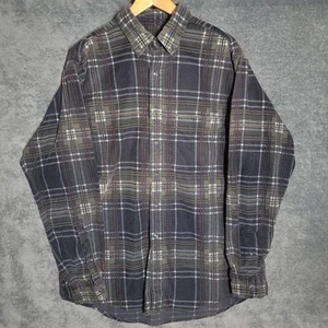 Vintage J Crew Hemd Herren Medium Cord kariert Langarm Button Down Ruderer - Bild 1 von 7