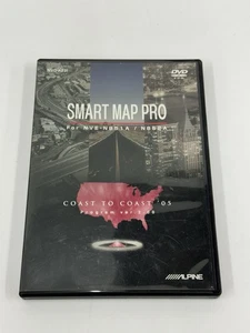 Alpine Smart Map Pro DVD NVD-A231 Coast To Coast 05 NVE-N851a 2005 N852a - Picture 1 of 4