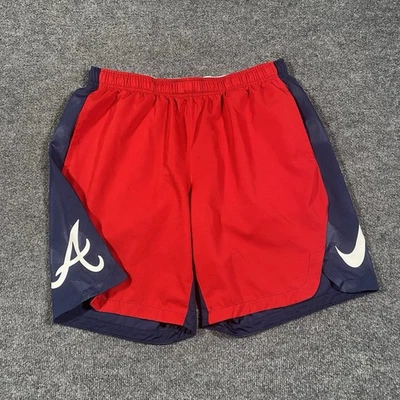 Atlanta Braves Nike DriFit Colección Auténtica Entrenamiento Práctica Pantalones Cortos Para Hombres XL Foto 1 de 4