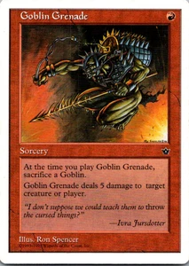 Goblin Grenade C Anthologies 29 NM - Picture 1 of 2