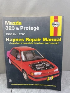 HAYNES REPAIR MANUAL MAZDA 323 & PROTEGE 61015 1990-2000 - Picture 1 of 6
