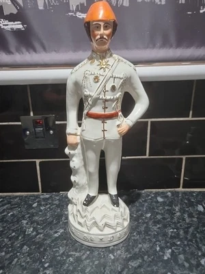 Antique 1885 Staffordshire Figure Of General Charles George Gordon - Image 1 of 4
