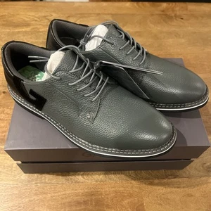 G/FORE Golf Shoes Quarter G Gallivanter BLACK CHARCOAL G4MC0EF11 Men’s Size 11 - Picture 1 of 9