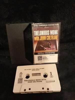 Thelonious Monk with John Coltrane -CrO2 Dolby Remastered Cassette RARE HTF OOP Foto 1 de 2
