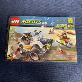 LEGO Agents 8969 4-Wheeling Pursuit Complete Half Sealed 