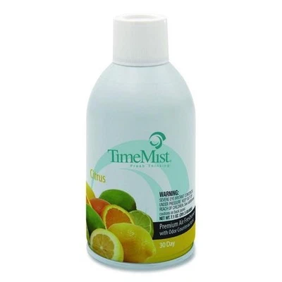 Recarga de ambientador con medición TimeMist Premium, cítricos, spray de aerosol de 7,1 oz Foto 1 de 4