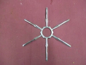 1956 Packard Clipper Trunklid Chrome Helmswheel Emblem 6478526 - Picture 1 of 1