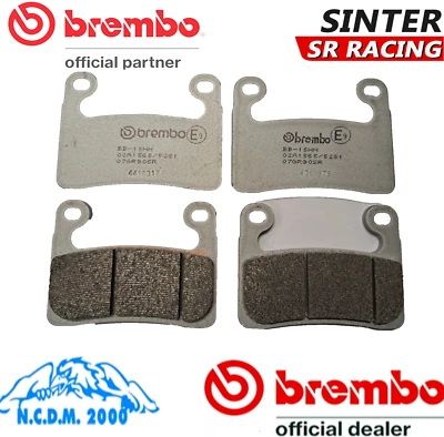 4 PASTIGLIE FRENO BREMBO SR ANTERIORI BMW 1250 R 1250 GS 2019-2020 2021 - Immagine 1 di 4