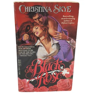 The Black Rose By Christina Skye Vintage USA 1991 Small PB Dell Publishing Good - Picture 1 of 9