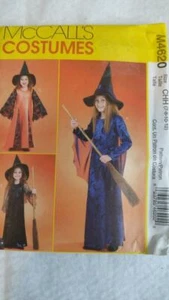 McCall's M4620 Childs' Witches Costume Patterns size 7-8-10-12   2004 - Imagen 1 de 2
