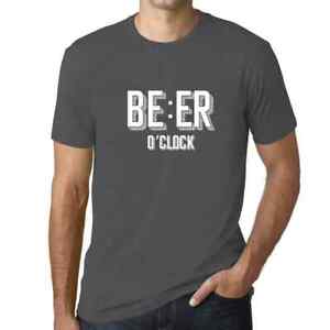 Men's Graphic T-Shirt Beer O'clock Eco-Friendly Limited Edition Short Sleeve