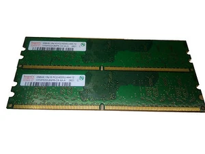 Lot of 2 Hynix 256MB 1Rx16 pc2-4200u-444-12 RAM Memory HYMP532U64P6 - Picture 1 of 1