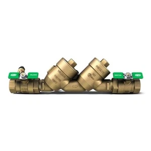 Conjunto de válvula de retención doble Zurn 112-950LXLT2, sin plomo, MNPT x MNPT, nuevo S2 - Imagen 1 de 4