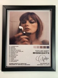 2022 Taylor Swift Midnight Album Cover Poster Like 8"x10" Print - Picture 1 of 2