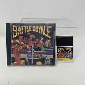 Battle Royale (TurboGrafx-16, 1990) Case + Game + Manual TG16
