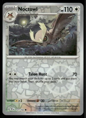 SV05: Temporal Forces #127/162 Noctowl - Image 1 of 2