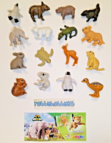 Kinder Surprise NATOONS Nordamerika Komplettset 2021 – Mit Allen Papieren & Figuren