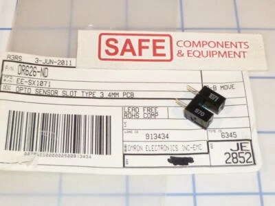 OMRON EE-SX1071 Sensor QTY-1 Thru-Beam Slot Phototransistor 30VDC PCB Mnt Q45-6 - Image 1 of 2