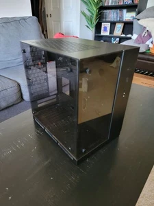 Lian Li PC-Q37 Mini-ITX Aluminium SFF MFF PC-Gehäuse schwarz mit Hartglas - Bild 1 von 7