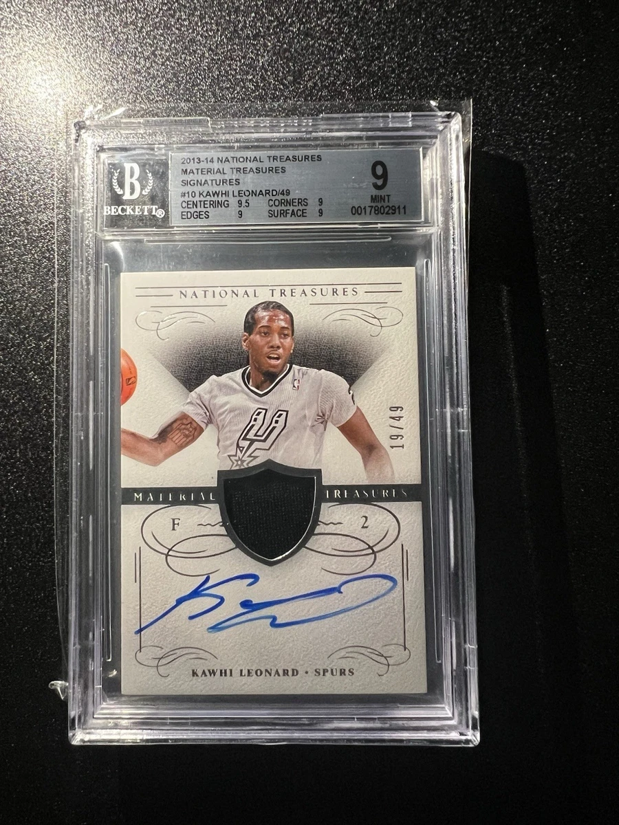 Kawhi Leonard Basketball Autographed Sports Trading Cards