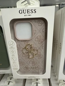 Guess 4G Big Logo Case for iPhone 16 Pro 6.3" New - Photo 1/9