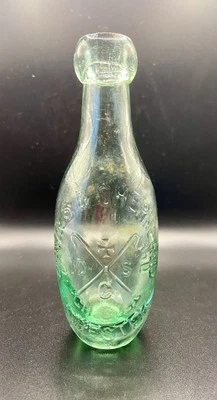 Ancienne Petite Bouteille Davies & Shepheard - Chester - Photo 1/4