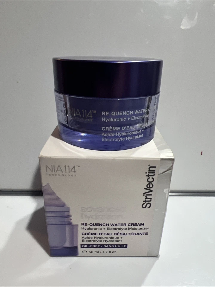 NUEVO StriVectin Re-Quench Crema de Agua Hialurónica + Hidratante Electrolítico 1.7oz Foto 1 de 1