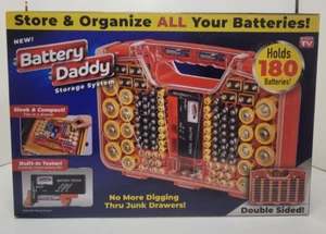 Battery Daddy: Storage System - Caddy Organizer with Case and Tester NIB - Picture 1 of 7