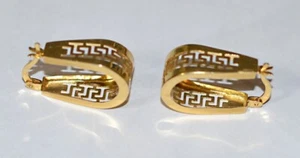 Versace Gelbgoldohrringe 2.72Gr.-beide 14Kt.mit Stempel 585 - Bild 1 von 5